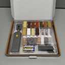 Vinyl Floor Repair Kit with Heat Pen - 11 Colors Laminate Wood Floor Repair Kit Touch Up Marker Hard Wax Linoleum Repair Kit Restore Any Scratches, Stains, Cracks, Hole for Floor, Door, Cabinet