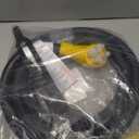 13FT 50 Amp Generator Extension Cord, SS2-50R to 14-50P Short Power Cord for Transfer Switch & Generator Inlet, Heavy Duty Outdoor Generator Cable, Black