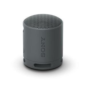 Sony SRS-XB100 Wireless Bluetooth Portable Lightweight Super-Compact Travel Speaker, Durable IP67 Waterproof & Dustproof Shower Speaker, 16 Hour Battery, Versatile Strap, & Hands-free Calling, Black