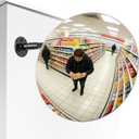 17.3 in Acrylic Convex Security Mirror, Wall Mount