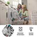 White Tiger Throw Blanket Soft Cozy Plush Fleece Blanket for Couch, Lightweight Warm Flannel Blanket Decorative Fuzzy Throws for All Season (50 x 60 in, White Tiger)