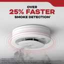 Kidde Smoke Detector, 10-Year Battery Powered, with LED Status Lights, 85 dB Alarm, 5-inches, 20SD10, 3 Pack