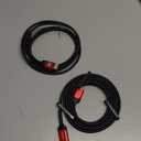 8K HDMI Cable 2.1 2 Pack 6ft, JSAUX 48Gbps Ultra High Speed HDMI Cable Braided Cord (4K@144Hz, 4K@120Hz, 8K@60Hz) HDCP 2.2&2.3 HDR 10 eARC ARC, Compatible with Switch 2/PS5/Laptop/Monitor/HDTV/-Red