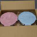 8 Pcs Round Glass Containers with Lids Airtight 4 Cup Glass Storage Containers Set Meal Prep Containers for Soup Leftover Microwave, Dishwasher, and Freezer Safe(4 Sets)