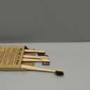 PRIMALS Horse Bristle & Bamboo Toothbrush (4-Pack) - Luxurious & Soft Horse Bristles - Fully Biodegradable - Plastic & Nylon Free - Quick Dry Design