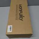 WONFUlity Bathroom Shelves Floating with Over Toilet Paper Holder, Farmhouse Wood Shelves for Living Room, Bedroom, Kitchen, Wall Decor (4 Natural) (set of 4, Light Brown)