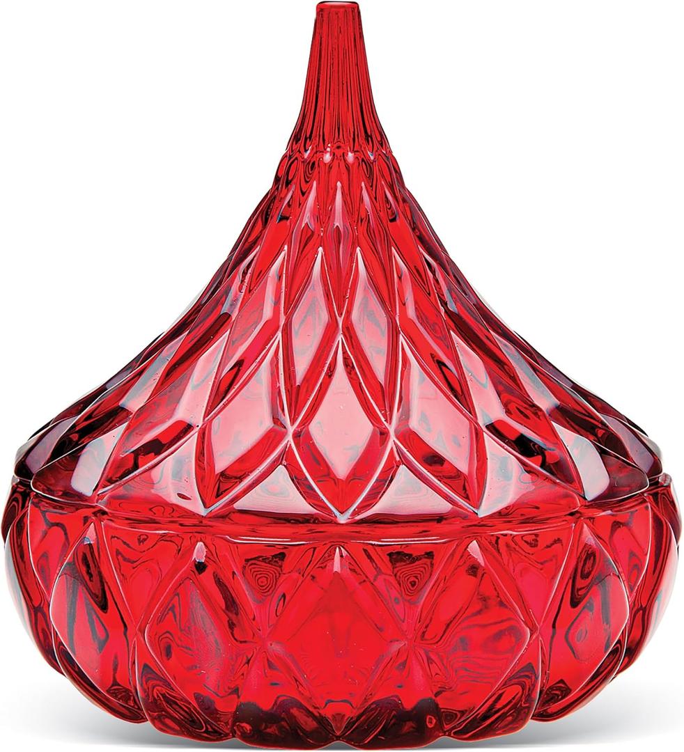 Hersheys Kiss Candy Dish - Red (One Size Fits All)
