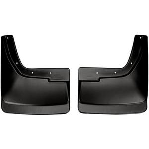 Husky Liners - Rear Mud Guards | 1994-2002 Dodge Ram 3500 w/Dual Rear Wheels, Rear Set - Black, 2 Pc. | 57051