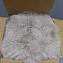 blunique Ultra Soft Cozy Faux Fur Throw Blanket, Fuzzy Plush Thick Bubble Blanket, Oversize Luxury Fluffy Blanket for Couch, Sofa, Bedroom, and Living Room, 50x60 Inches, Light Brown