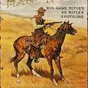 2 x Eletina Retro Metal Sign/Marlin Firearms Western Cowboy Metal Sign Vintage Metal Sign Wall Art Decoration Metal Sign 12 X 8 inch