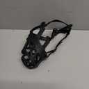 BARKLESS Dog Muzzle, Basket Muzzle for Biting, Chewing and Scavenging, Humane Cage Mouth Cover, Perfect for Grooming and Training Large Aggressive Reactive Dogs (L, Black)