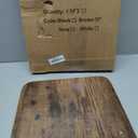 Appliance Slider, Sliding Tray for Coffee Maker, Coffee Pot Slider for Countertop, 360 Rolling Tray Appliance Slider for Kitchen Appliances- Rustic Brown (13 X 14)