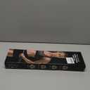 Portable Ropeless Battle Ropes, HIIT & Low Impact Cardio Workouts, Transform into Fitness Bar, Cordless Battle Ropes for Home Gym, Compact Gym Equipment for Men & Women (Black)