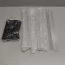 Mahjong Racks with Pushers Set of 4, Clear Acrylic All-in-One Tile Rack & Pusher Combo, Modern American/Chinese Mahjong Accessories with Storage Bag (4 Clear)