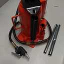 SPECSTAR Pneumatic Air Hydraulic Bottle Jack with Manual Hand Pump 20 Ton Heavy Duty Auto Truck Travel Trailer Repair Lift Red