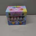 24 Colors Tie Dye Kit, Tie Dye Set for Kids, Pre-Filled Bottles, Non Toxic Permanent Fabric Dye Art Set, Easy DIY Fabric Art - Create Fun (24 Colors)