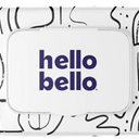 Hello Bello Premium Wipes, Designed for Sensitive Skin with Chamomile & Aloe Extracts, Playful Sketches, Pack of 1