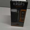 KRUPS Precision Electric Coffee Grinders, 3 oz Capacity, 200W Motor, Stainless Steel Blades for Uniform Grinding of Beans, Herb and Nuts, Coffee and Spice Grinder Electric, (Black)