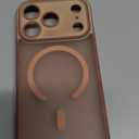 Designed for iPhone 17 Pro Case, Compatible with MagSafe, [Camera Protection] [15FT Military Drop Protection] Shockproof Translucent Matte Anti-Slip Phone Case, 6.3", Light Brown