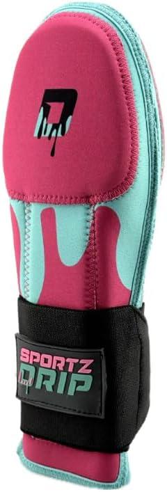 Youth Baseball/Softball Sliding Mitt (Teal/Pink), XL