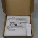 Smart Keyless Entry Door Lock - SMONET Fingerprint Electronic Deadbolt Touchscreen Keypad Biometric Digital Bluetooth Door Lock Smart Deadbolt Compatible with Alexa for Homes and Hotel Silver