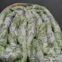 Istana 6x9 Area Rug - Light Green Rugs for Living Room 6x9 - Foldable Boho Rugs for Bedroom - Stain Resistant Washable Rug - Eco-Friendly Area Rugs - Easy to Clean Living Room Rug