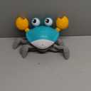 control future Crawling Crab Baby Toy - Infant Tummy Time Toys 3 4 5 6 7 8 9 10 11 12 Babies Boy 3-6 6-12 Learning Crawl 9-12 12-18 Walking Toddler 36 Months Old Music Development 1st Birthday Gifts (Green)