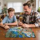 Noceba 500 Piece Puzzles for Adults, Beach Cottage Puzzles for Adults 500 Pieces, Summer Beach Leisure Jigsaw Puzzles, Challenging Ocean Jigsaw Puzzle as Home Decor