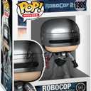 Funko POP! Movies: Robocop - Robocop (Metallic) with Chase | Official Merch - Collectable Vinyl Figurine for Shelf Display - Birthday Gift Idea for Fans and Collectors