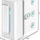 Home Security Door Lock Door Reinforcement Lock Door Locks for Kids Safety Flip Door Lock Latch Childproof Night Lock Door Security Front Door Child Safety Lock High Security Locks for Doors Inside