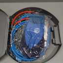 Snow-Chains Auto Fixing 1 Min Quick Fit Easy Installation Tire-Chains, Gifts for Safety, Portable Reusable Universal Emergency Tire Traction Chain for Passenger Car and SUV - Set of 2 (XM-140)