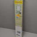 Cordless Light Filtering Mini Blind, 25 x 64 in, Pearl White