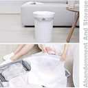 2 Gallon Drawstring Trash Bags,Small Kitchen Garbage Bags Strong Small Trash Bag for Kitchen Bathroom Bedroom Office,200 Counts White