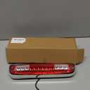 Third 3rd Brake Light LED for 1999-2016 Ford F250 F350 F450 F550 Super Duty, High Mount Rear Brake Lights Assembly for 99-16 F-250-F-550, 1993-2011 Ford Ranger Cab Cargo Stop Light (RED)