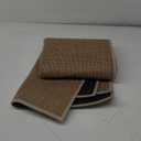 Lahome Farmhouse Carpet Runners for Hallway 6ft, 2x6 Washable Runner Rug Non Slip for Entryway Indoor, Neutral Non Shedding Kitchen Mats for Floor Entry Bathroom, Beige