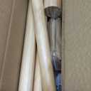 2 PCS Coat Rack, Freestanding Coat Rack with 8 Hooks and 3 Adjustable Size Tree Coat Racks for Bedroom, Hallway, Entrance, Office, for Hats, Coats, Scarves, Handbags (Natural)