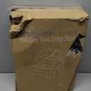 TPN Toddler Step Stool for Bathroom Sink and Potty Training Durable Anti-Slip,Anti-Tip A-Frame,10-Second Assembly, 2-Step Potty Stool with Wide Steps (Gray)