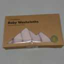 6-Pack Baby Washcloths  Soft Absorbent Viscose from Bamboo Washcloths for Face, Body, Baby Towels for Newborn, Kids, Toddlers, Infant, Gentle on Sensitive Skin, 10x10 Reusable Face Towels (Heather)