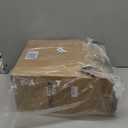 Vintage Farmhouse Floor Lamp with Nightlight, 65" Tall Standing Lamp with White Linen Fabric Shade, Antique Gold Finish, Elegant Reading Corner Light for Living Room, Bedroom, Office (Bulb Included)