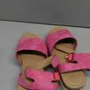 DREAM PAIRS Women's Platform Espadrilles Casual Ankle Strap Wedge Sandals Comfortable Dressy Summer Shoes (7, Hot Pink)