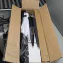 Photography Umbrella Lighting Kit With 85w Led bulb,Muslin Backdrop (White Black), Backdrop, Clips Clamp,8.5*10ft Photo Background Photography Stand System for Photo Video Studio Shooting