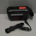 R8 Tire Inflator Portable Air Compressor, DC 12V Air Compressor Portable with Large Dual Digital Screen, 3X Faster Inflation Air Pump for Car, Bike, Ball, Motor (Red)