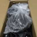 Collapsible Wagon Cart with Wheels Foldable - Folding Utility Heavy Duty Wagons Carts for Grocery Sports Garden Shopping Camping(72.5x42x85cm)