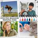16 Pcs Dog Training Clickers with Wrist Bands Multicolor Pet Dog Cat Training Clickers & Behavior Aids Portable Pet Train Tools Supplies for Behavior Exercise
