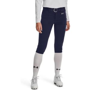 Under Armour Womens Utility Softball Pants 22 (XX-Large, (410) Midnight Navy / / Baseball Gray)