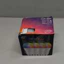 ILC LED Light Bulb 85W Equivalent, Color Changing Light Bulbs 2700K Warm White, Remote Control RGB 6 Modes, Timing, Sync, Dimmable E26 Screw Base (4 Pack)