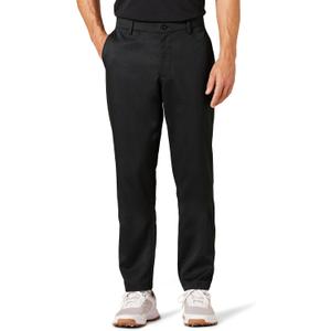 Amazon Essentials Men's Athletic-fit Stretch Golf Pants (58W x 28L, Black)