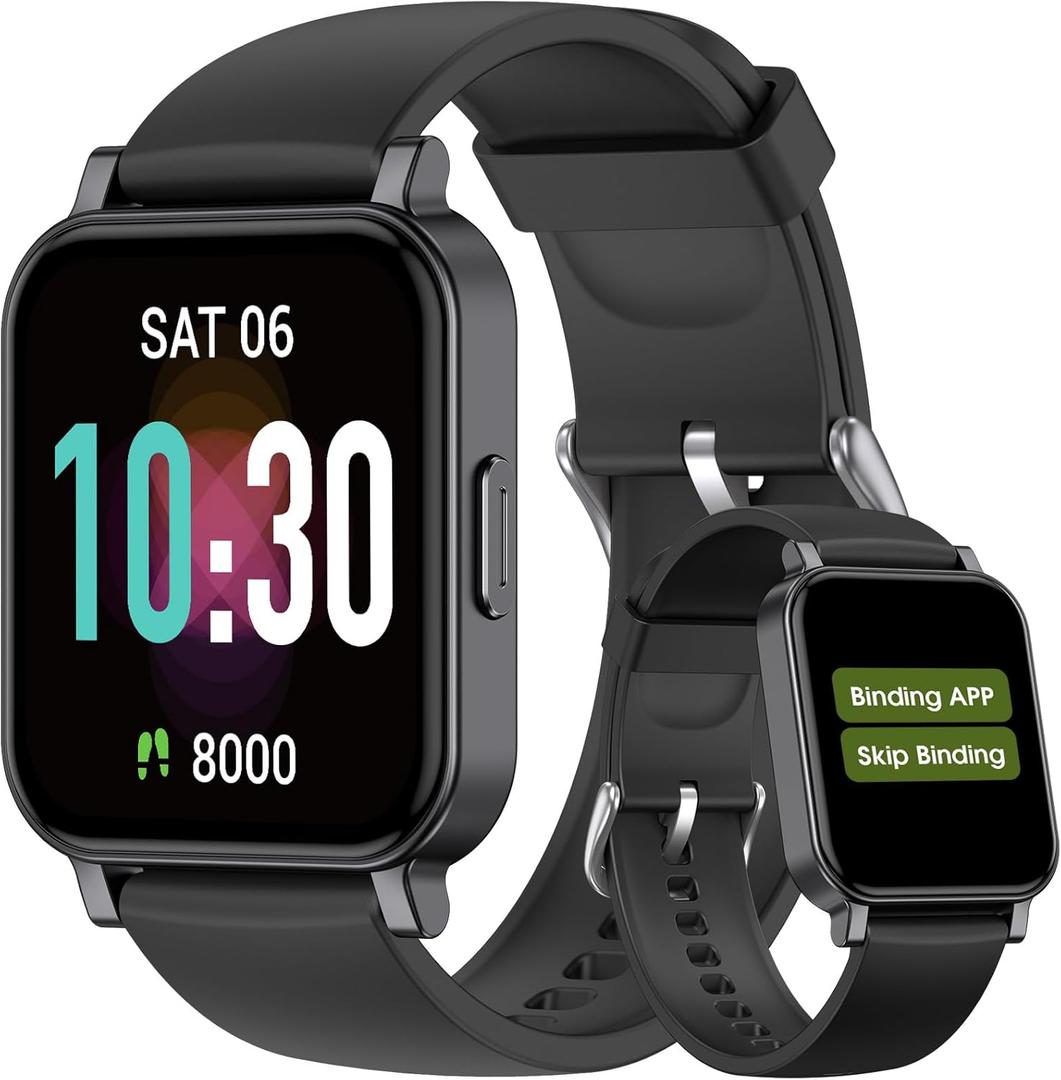 Pedometer Watch Senior Friendly No App/Phone Required, Waterproof Fitness Tracker Watch with Step Counter Calories/Sleep Tracker for Walking Running for Men Women
