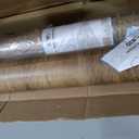 Vinyl Flooring Roll 107 sq.ft | 3'4"W x 32'10"L, PVC Leather-Like Linoleum Floor Covering, Waterproof Durable Heavy Vinyl, Easy to Install with Tape, Removable- No Adhesive Backing, Blocky Grey