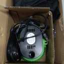 Pool Cover Pump above Ground - Submersible Water Sump Pump Swimming Water Removal Pumps, with Drainage Hose & 25 Feet Extra Long Power Cord, 850 GPH inGround, 3 Adapters (Green)